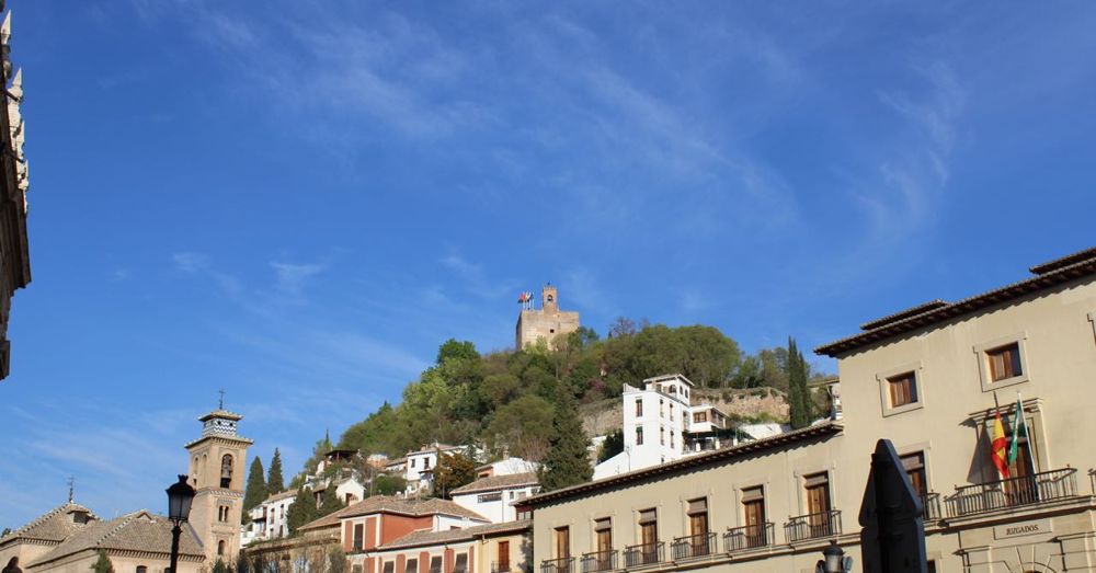 The Alhambra over Granada