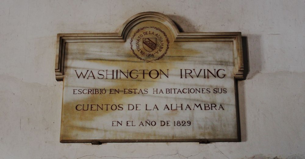 Washington Irving Inscription