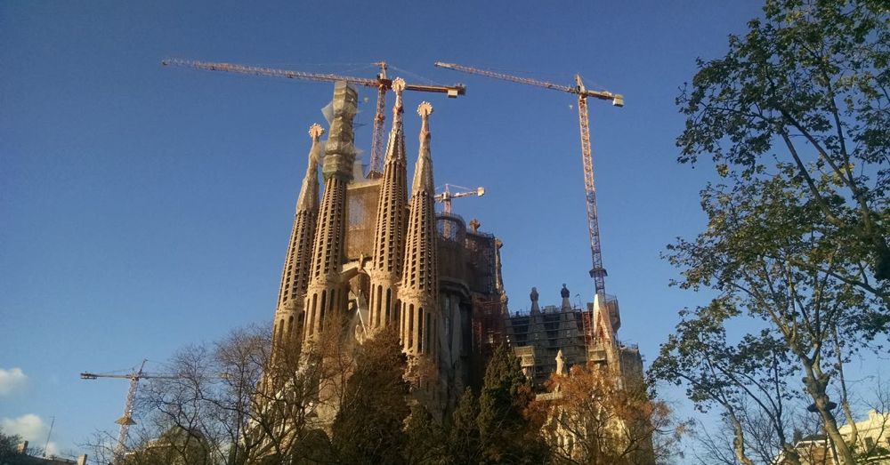 Sagrada Familia, First Glimpse