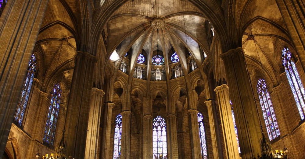 Barcelona Cathedral Arch