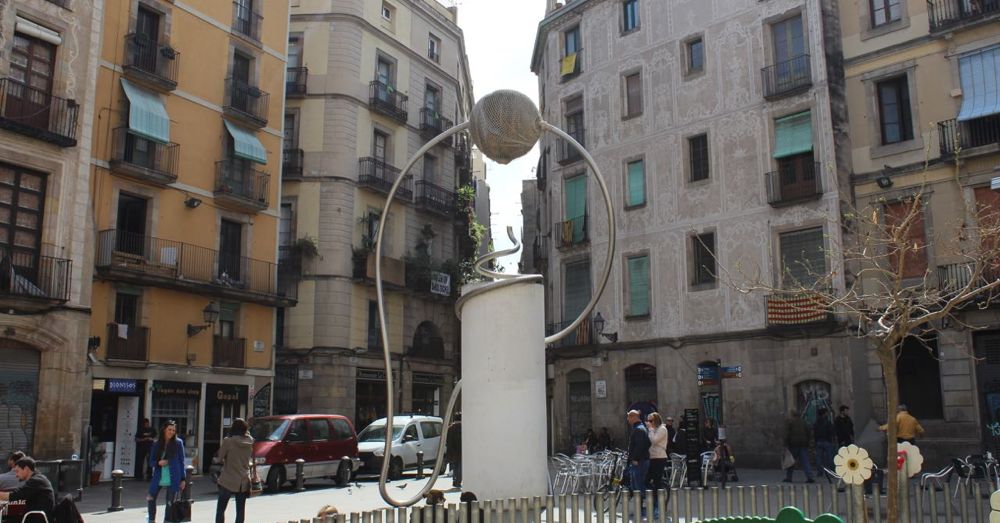 Placa de George Orwell Sculpture