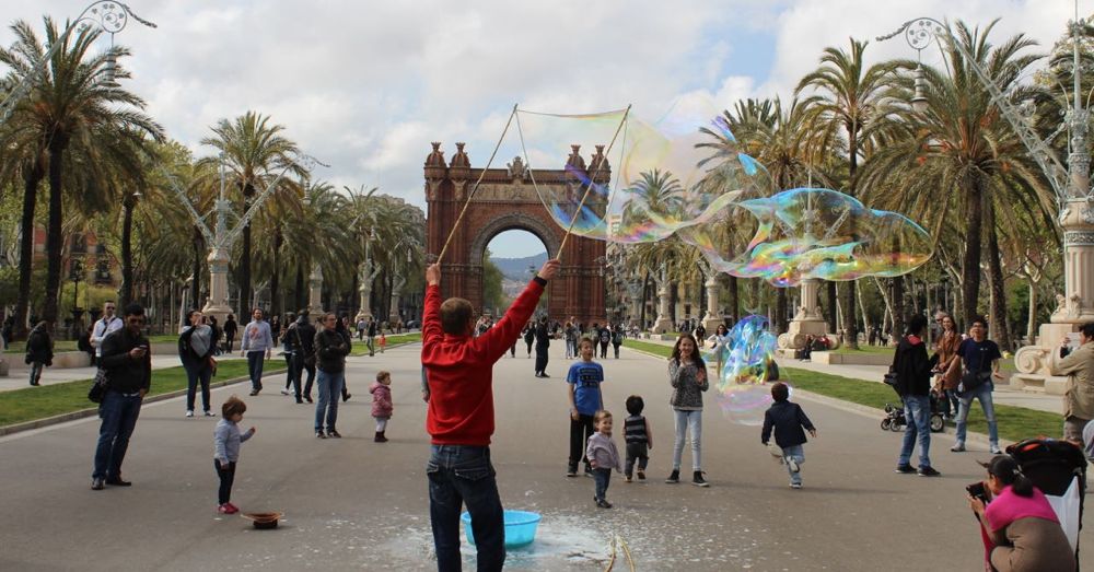 Bubbles at the Arch