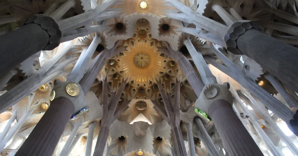 Inside the Sagrada Familia
