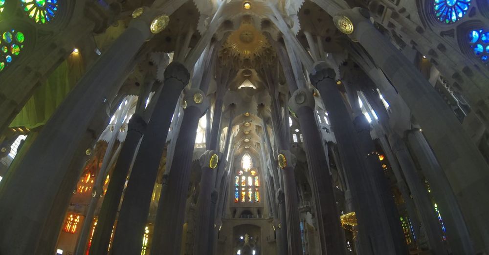 Inside the Sagrada Familia