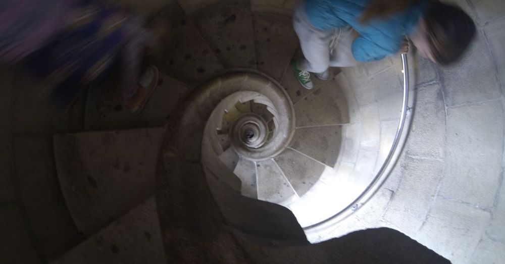 Sagrada Familia Tower Stairs