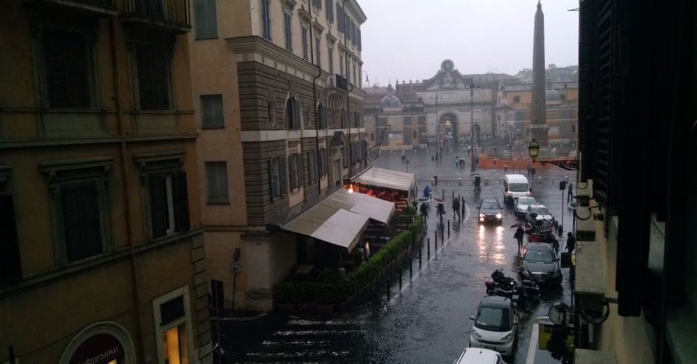 Rainy Day in Rome