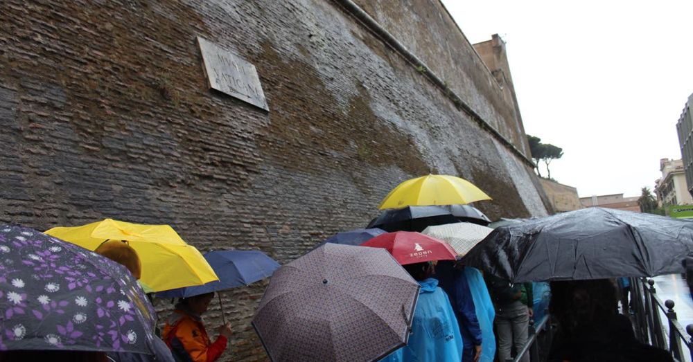 Umbrellas at the Vatican