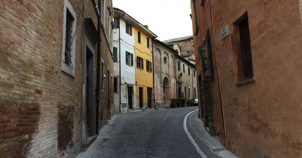 Road to Chiesa dei Morti