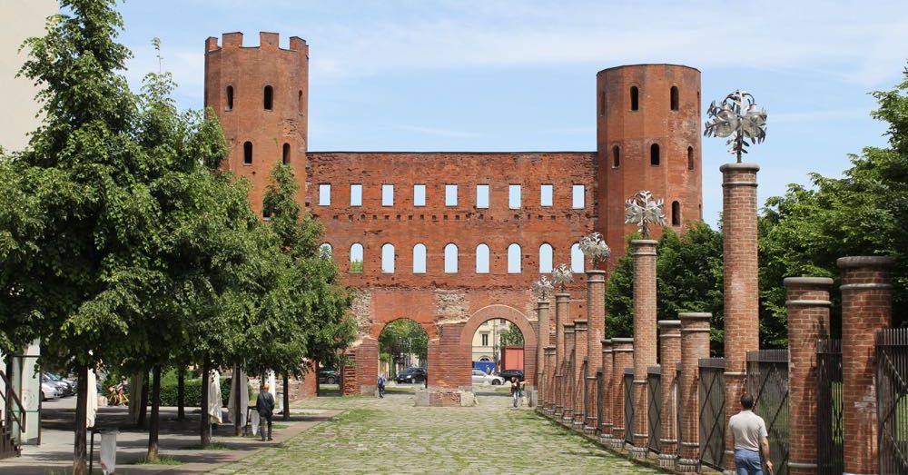 Old Wall with Towers