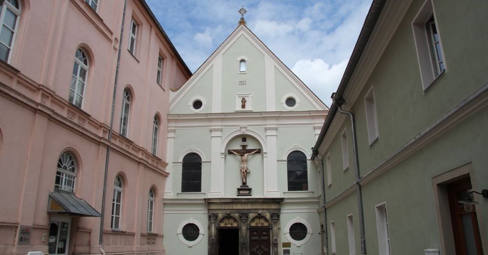 Colorful Church in Regensburg