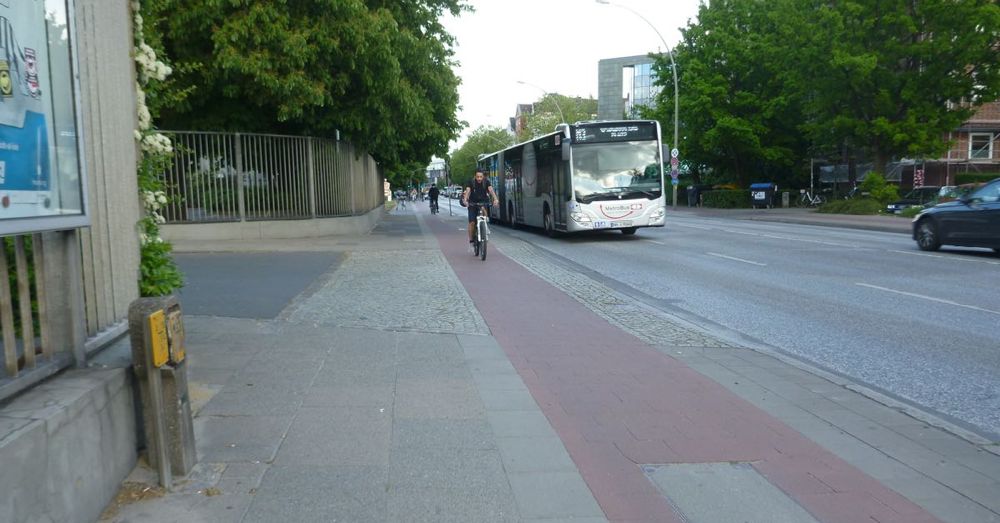 Bike Lanes in Hamburg