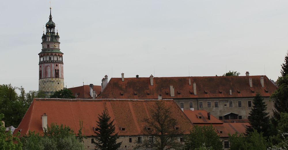 Leaving Český Krumlov