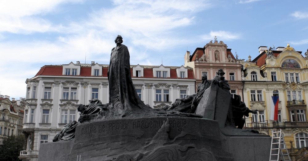Jan Hus in Old Town Prague