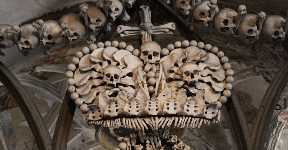 Skeletal Crest in Sedlec Ossuary