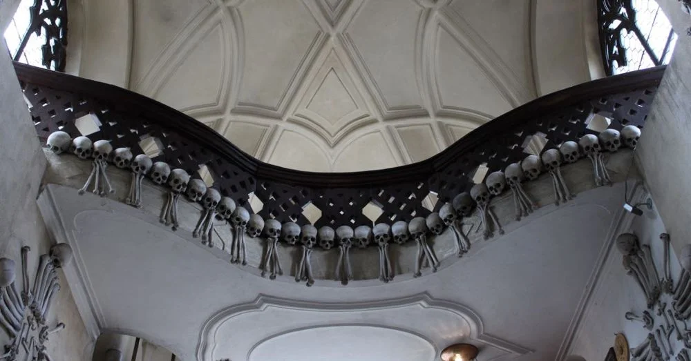 Skeletal Decorations in Sedlec Ossuary