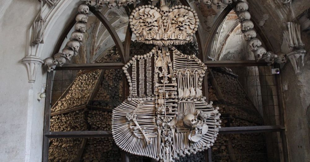 Skeletal Crest in Sedlec Ossuary