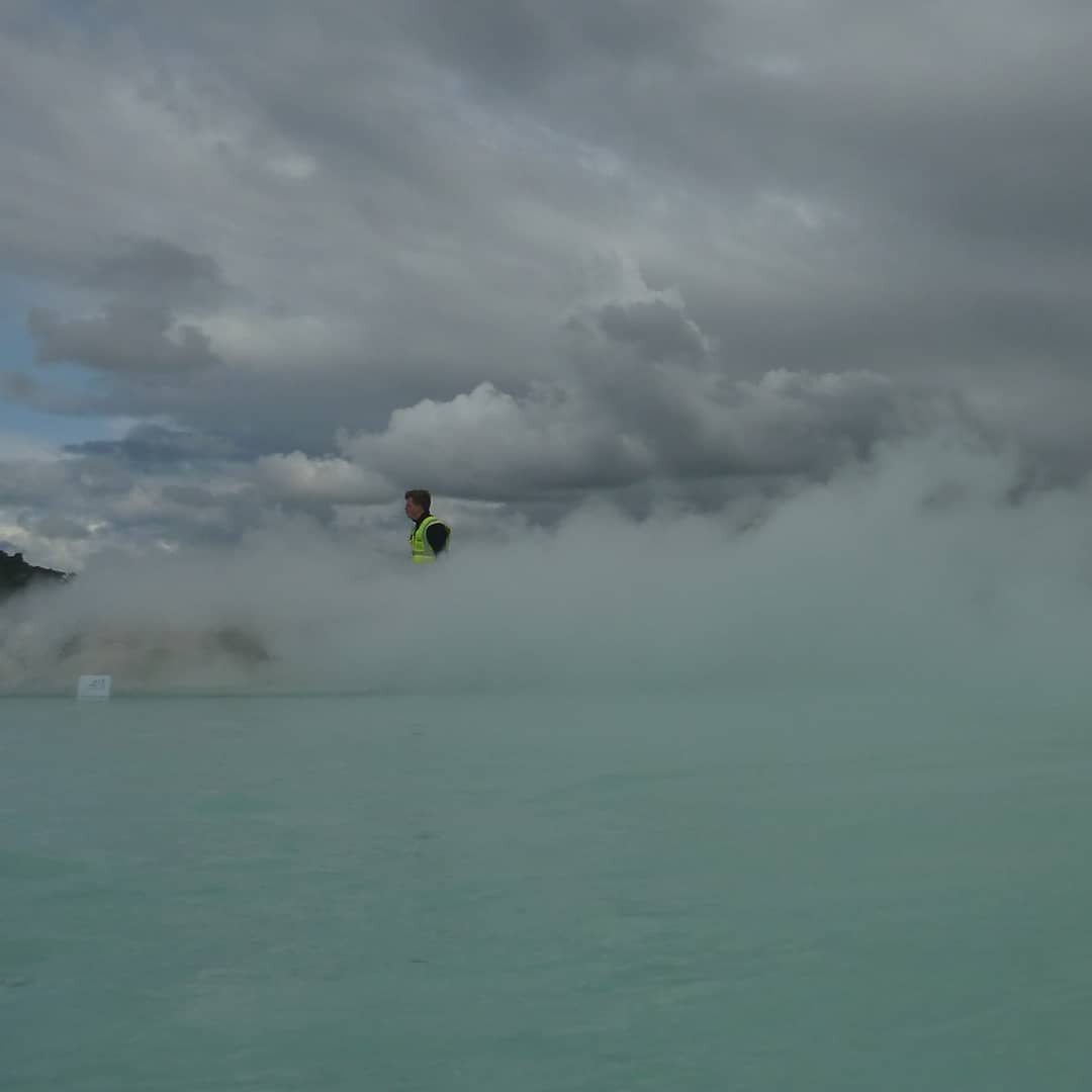 World Trip Revisit Day 329. @bluelagoonis is one of those #Iceland experiences everyone talks about. So we paid too much money to go swimming in the wastewater of a geothermal energy plant. If hot springs are your thing, there are smaller, better, na