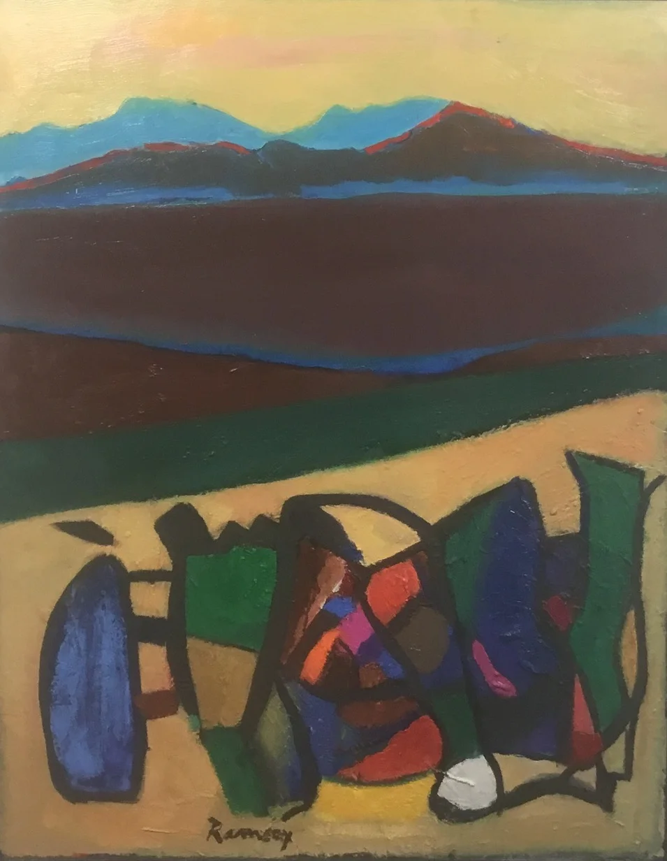 Glass Mountains 30x24" Oil on Canvas $1400