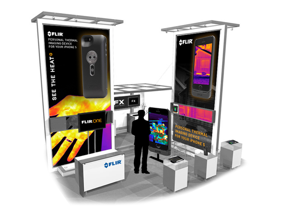FLIR ONE_CES BOOTH