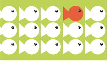 School of Fish Logo