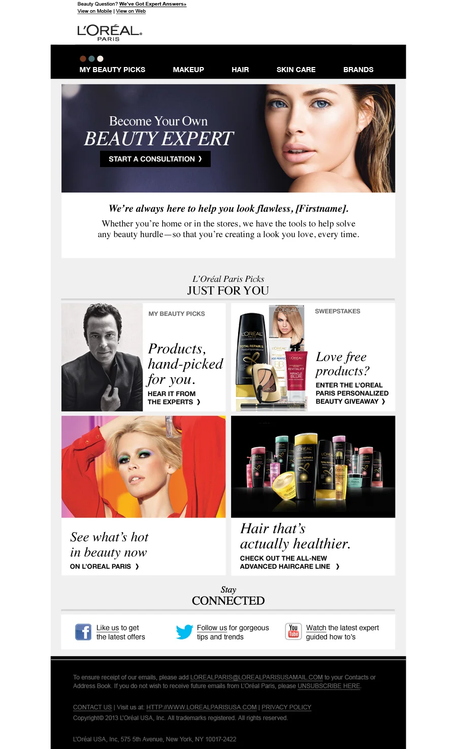 Loreal Welcome Stream 3.jpg