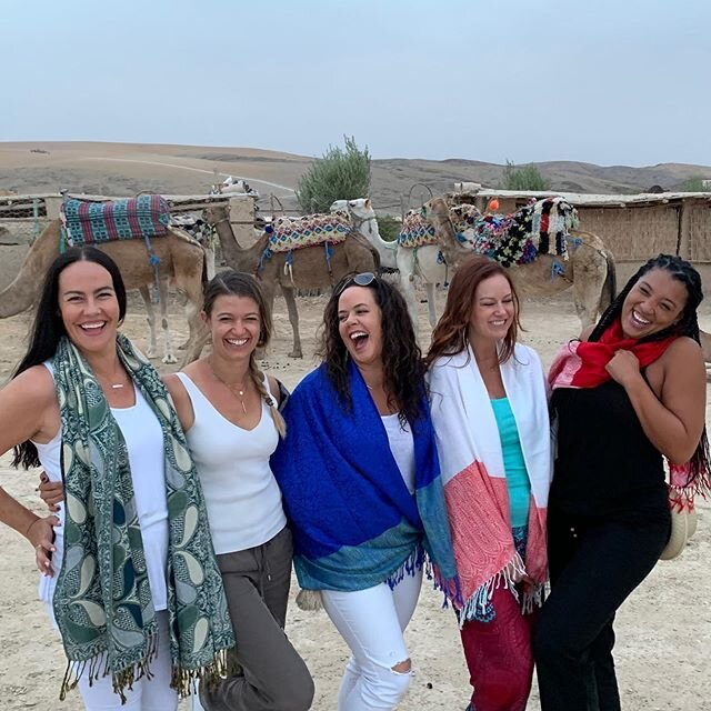 Thinking back to camel riding in the Moroccan desert always gives us the best hump day vibes - and the best laughs! 🐪