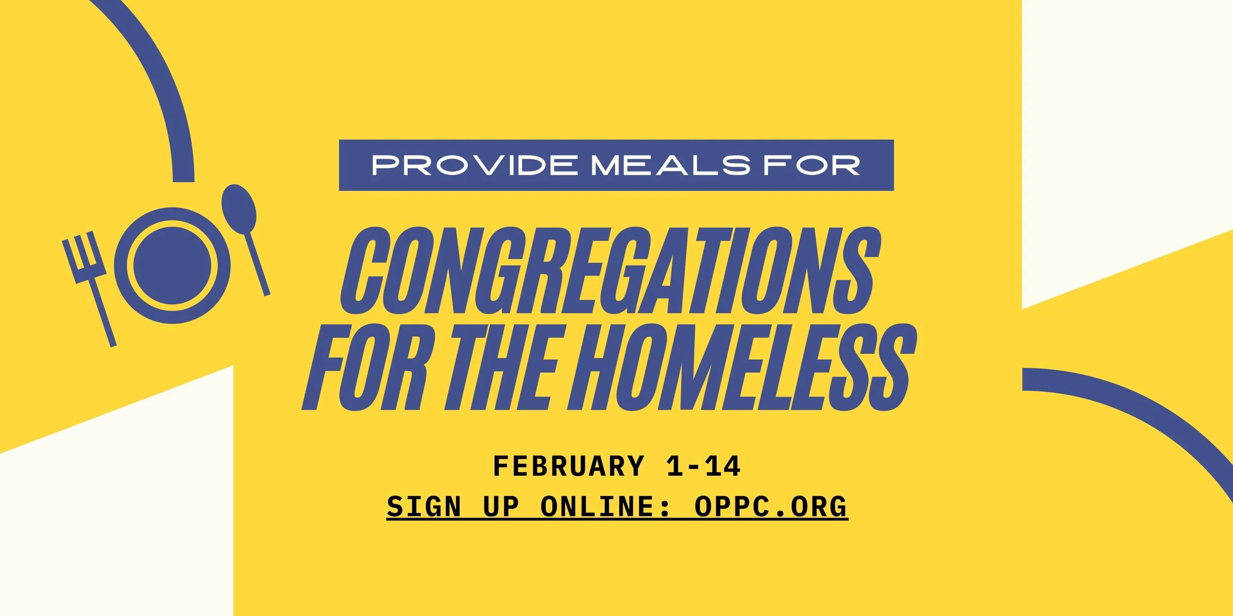 Congregations for the Homeless Meals: February 2023