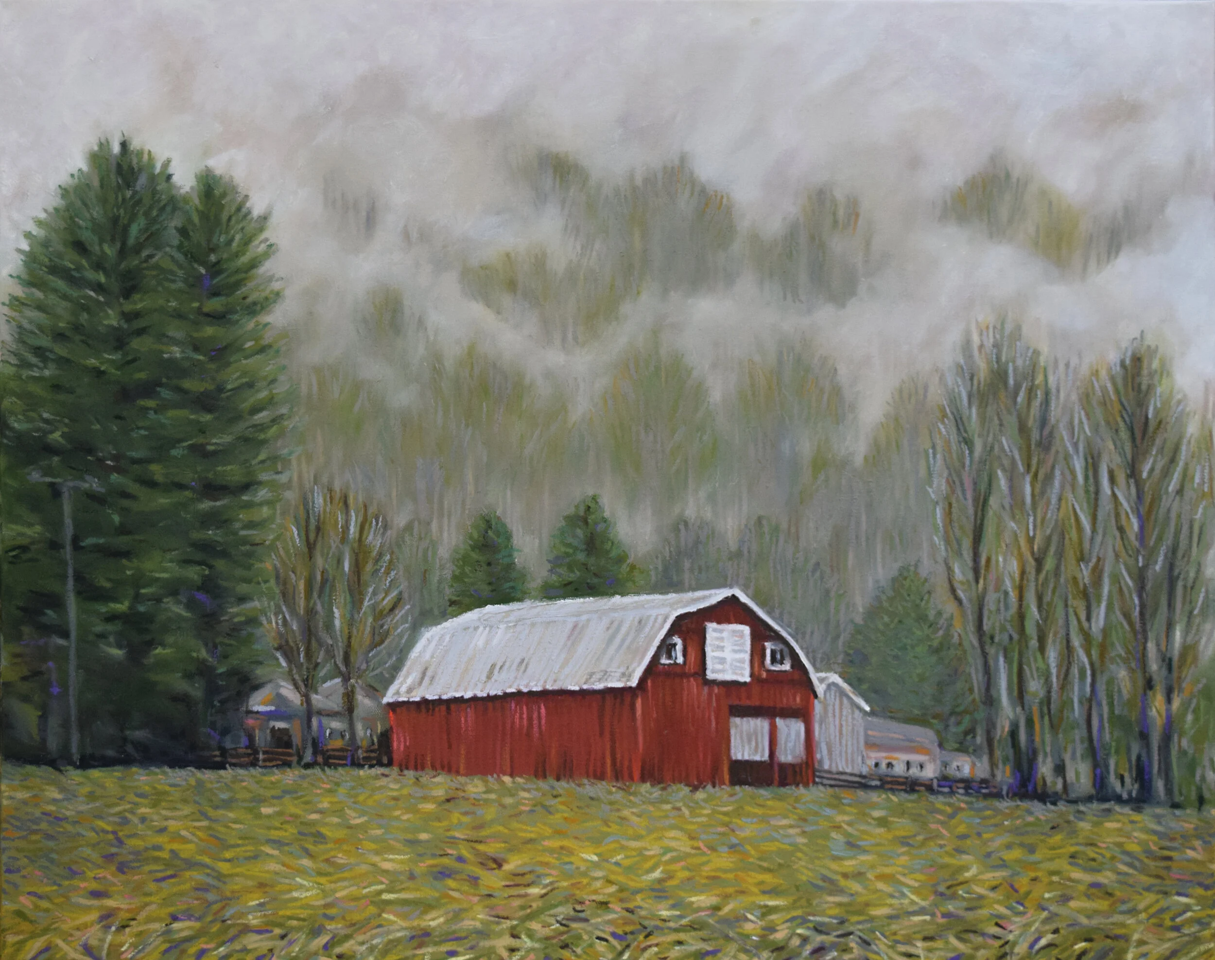 More Gray than Blue Ridge Mountain Fog