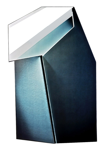 Gray Green, White, Back, 16 ” W x 20 ” H x 3 ” D, Photo Construction, C Print, 1982