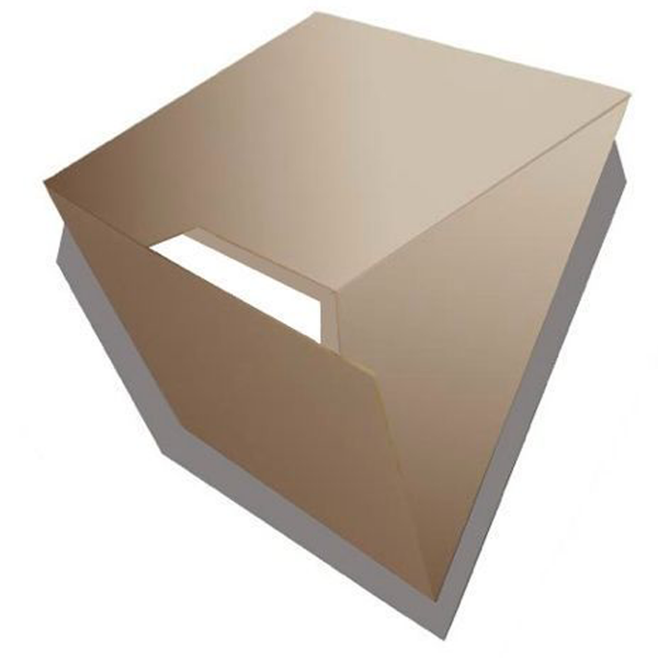 Sula, 67 ” W x 76 ” H x 6 ” D, Unprimed Canvas, Shaped Canvas, 1979