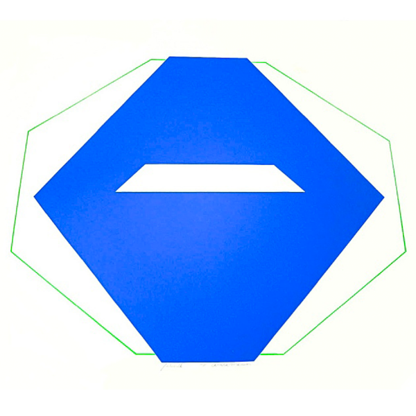 Station, 18 ” W x 14 ” H, Silk Screen, 1964