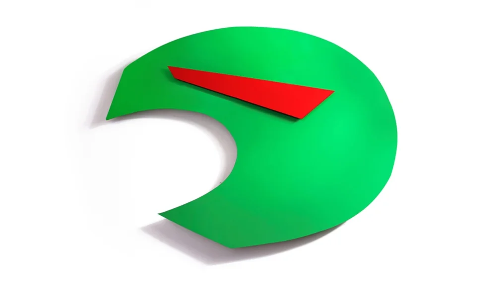 Is Said, 46"W x 32"H x 2"D, Painted Aluminum, Flattened Sculptural Painting, 2013