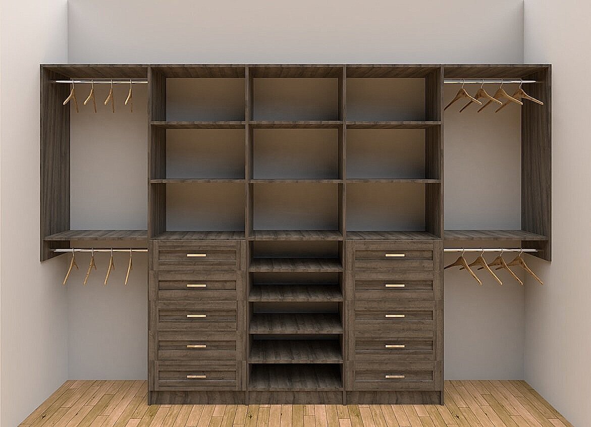 8+Custom+closet+system+long+hanging+double+hanging+shelving+and+drawers.jpg