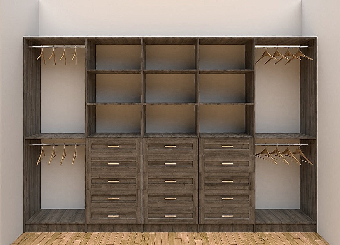 10+Custom+closet+system+long+hanging+double+hanging+shelving+and+drawers.jpg