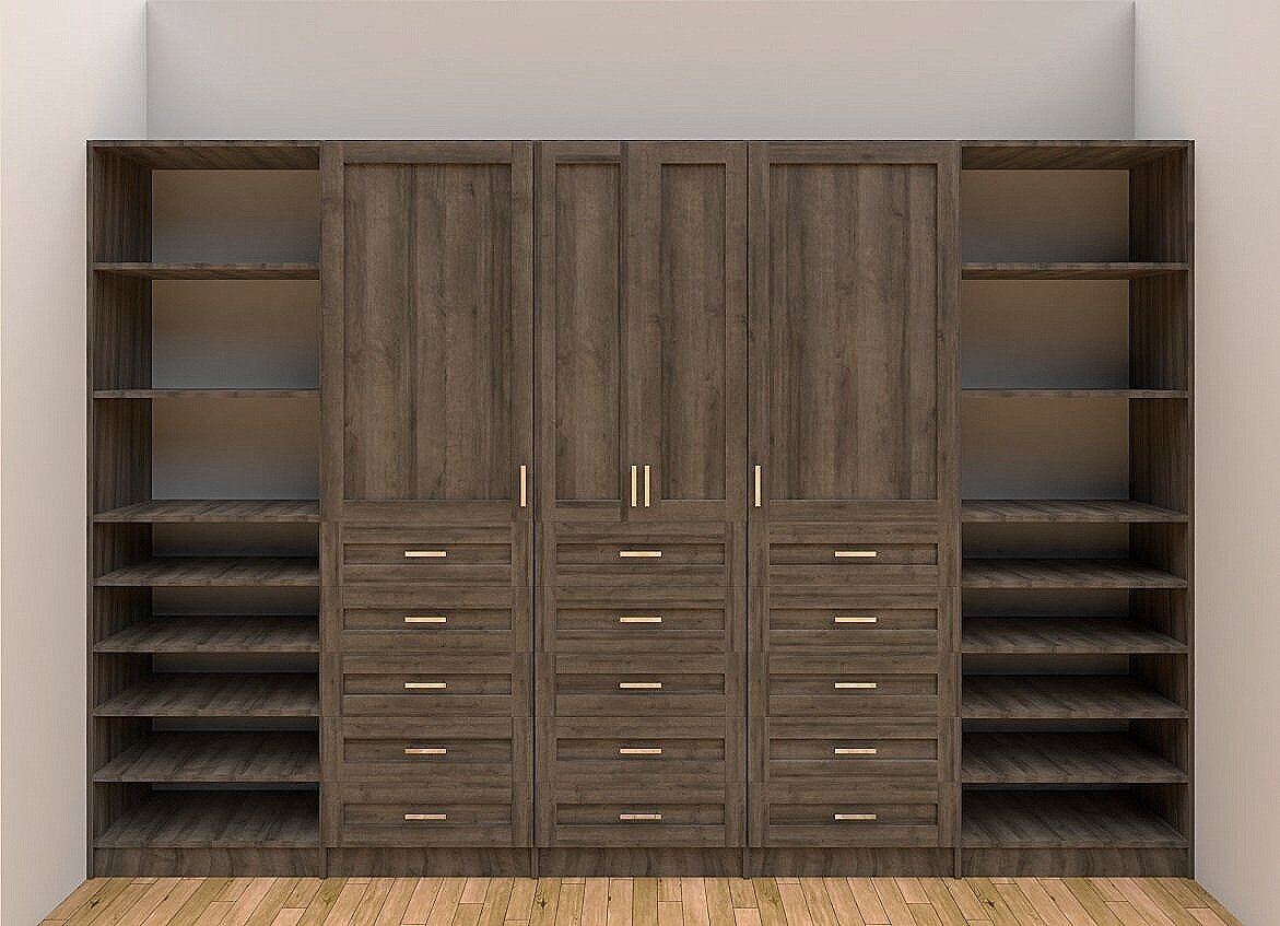 12+Custom+closet+system+long+hanging+double+hanging+shelving+drawers+and+doors.jpg