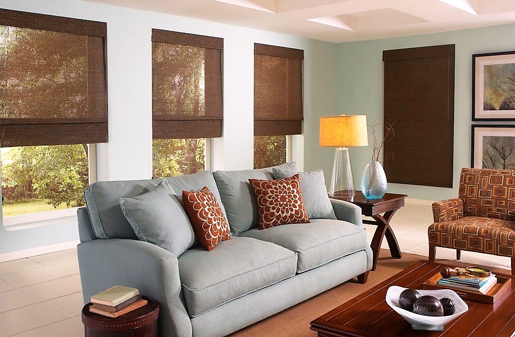 Woven woods shades