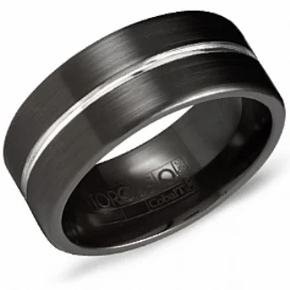 CROWN RING / TORQUE - Wedding Band Ring Style No. CBB_7013 Starting at $449