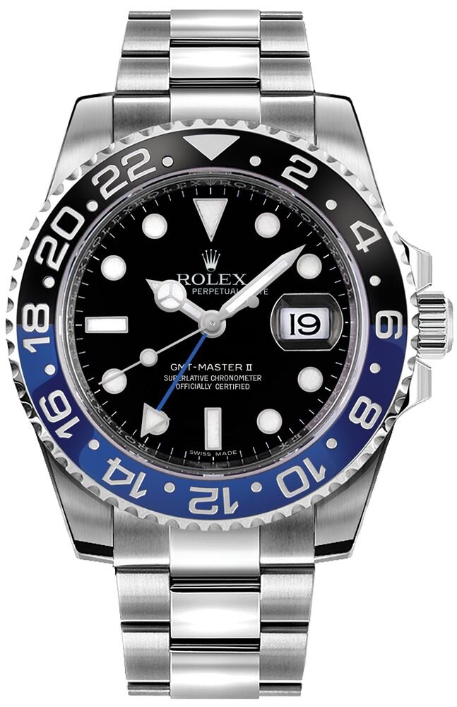rolex batman pre owned