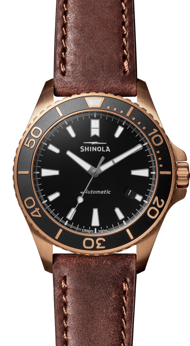 Shinola Bronze Monster Automatic — Craig Husar Fine Diamonds