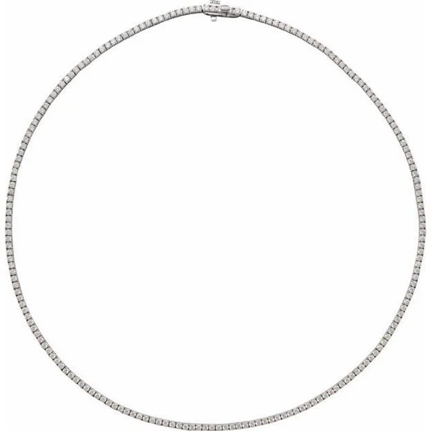 Diamond Tennis Necklace — Craig Husar Fine Diamonds Wisconsin's 1 Jeweler