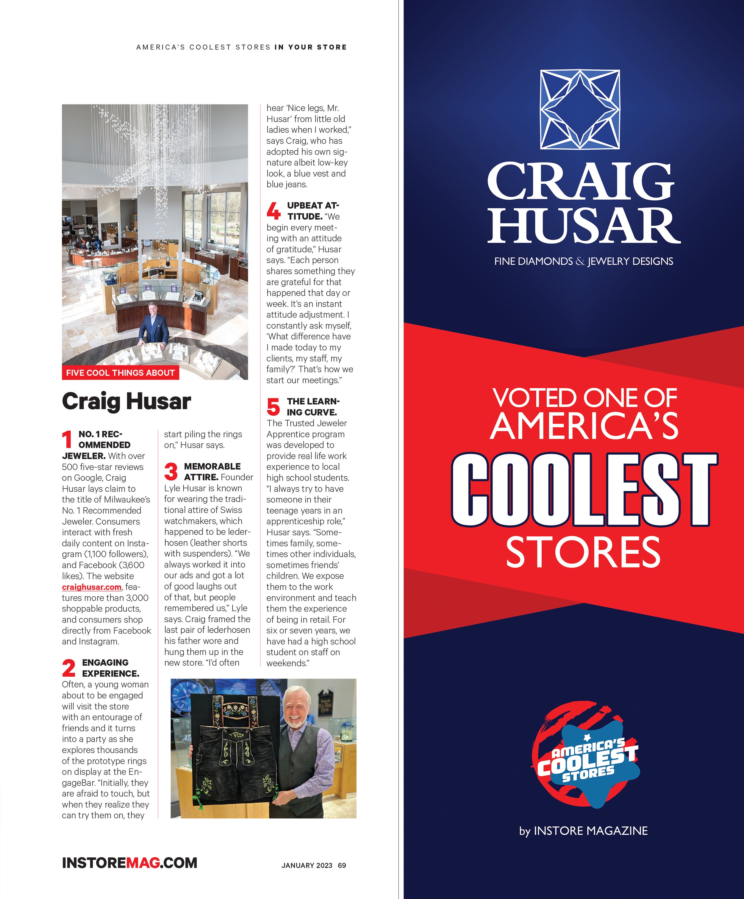 Craig Husar - America's Coolest Stores