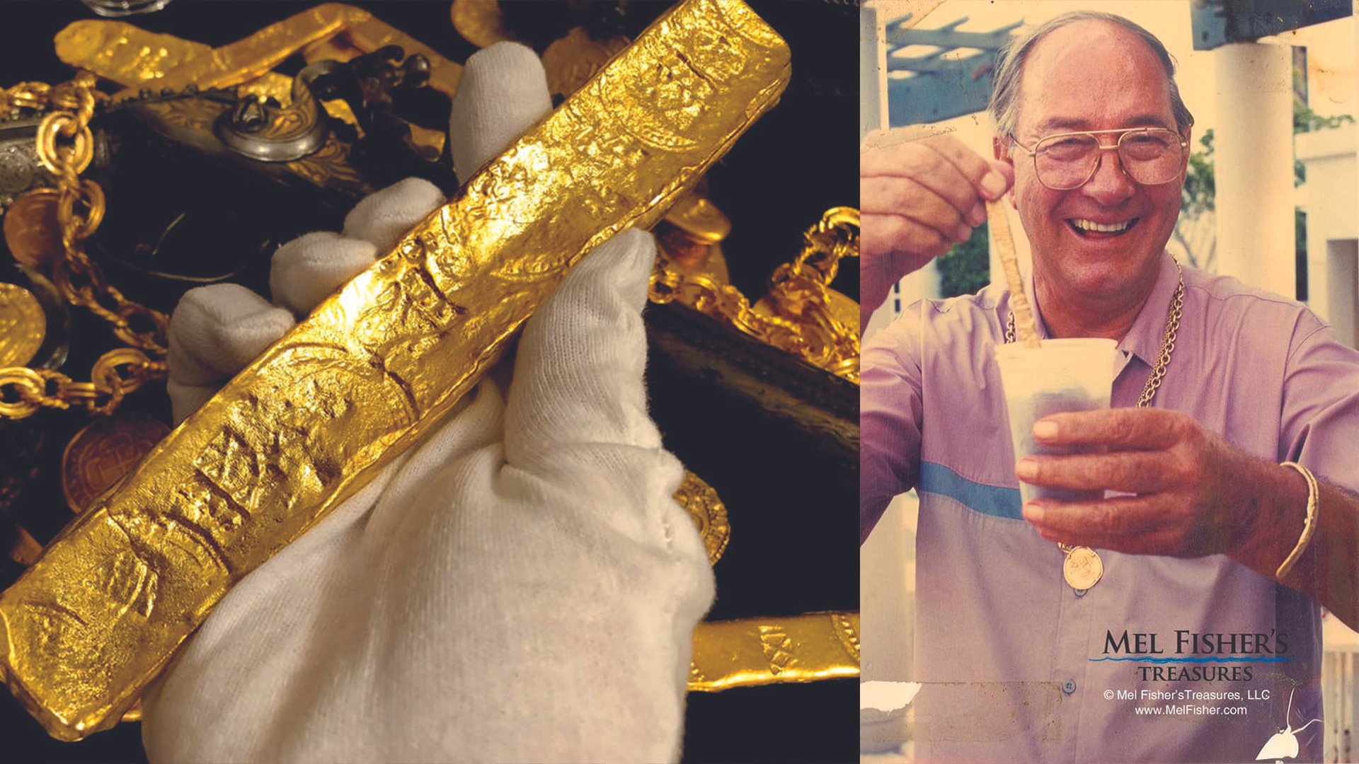 Mel Fisher - Treasures of the Atocha Shipwreck - Gold Bar