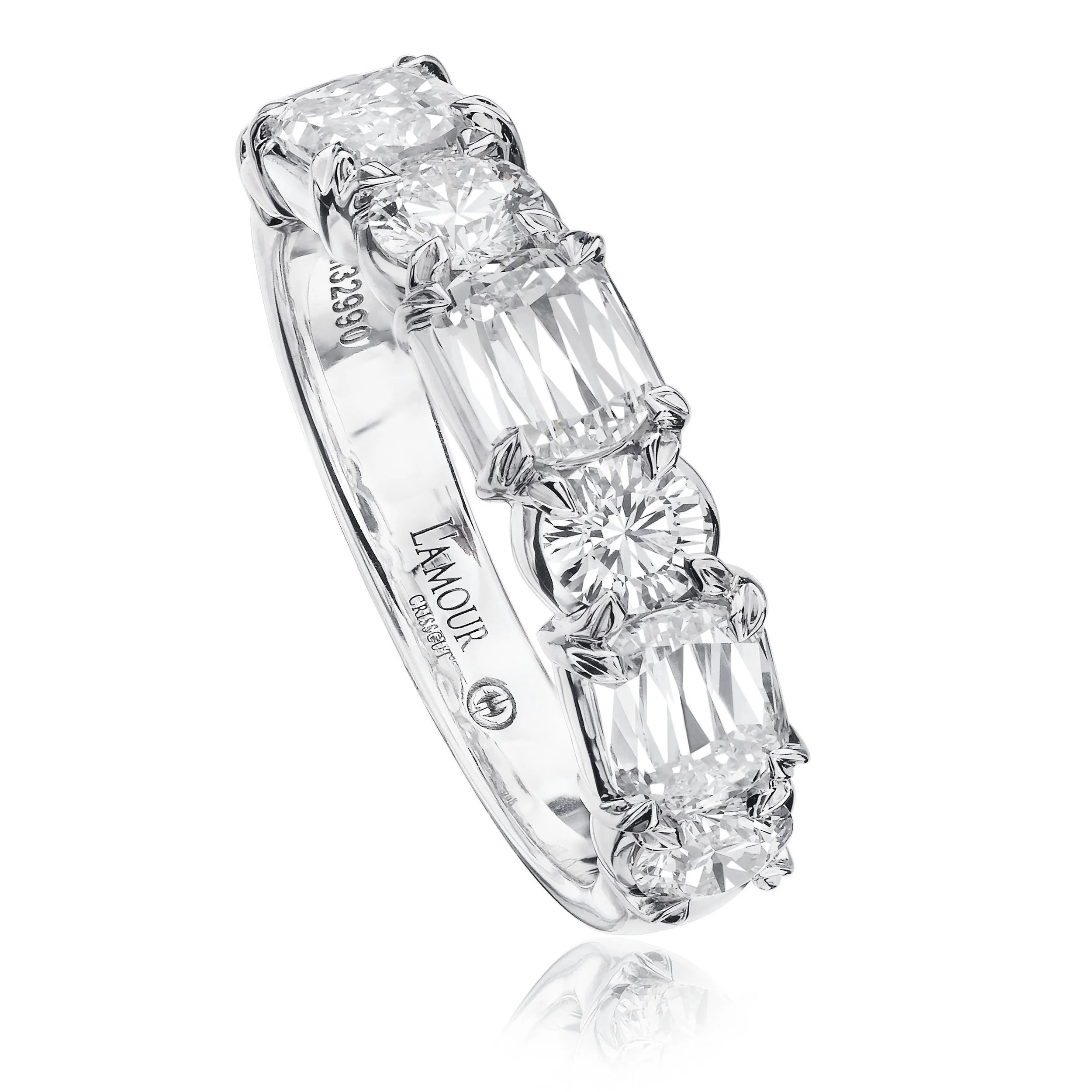 クリスマウンス クリスマス ウンス コイス L'AMOUR CRISSCUT® DIAMOND BAND L201-7-100 — Craig Husar Fine