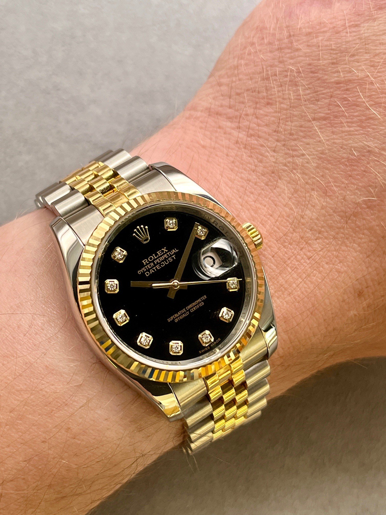 〇純正 ROLEX DTAEJUST 116233 YG/SS YZ7363-1 【公式通販】