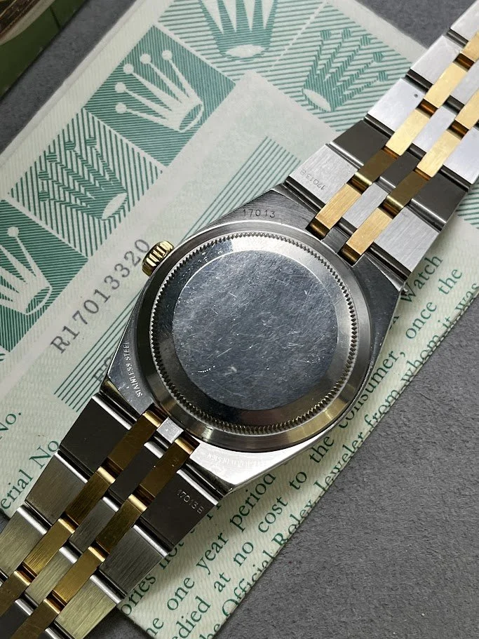Rolex Oysterquartz 17013 Case Back.JPG
