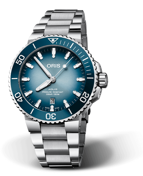 Oris Limited Edition Aquis Lake Baikal w/ Extra Oris Rubber Strap - Pre-owned