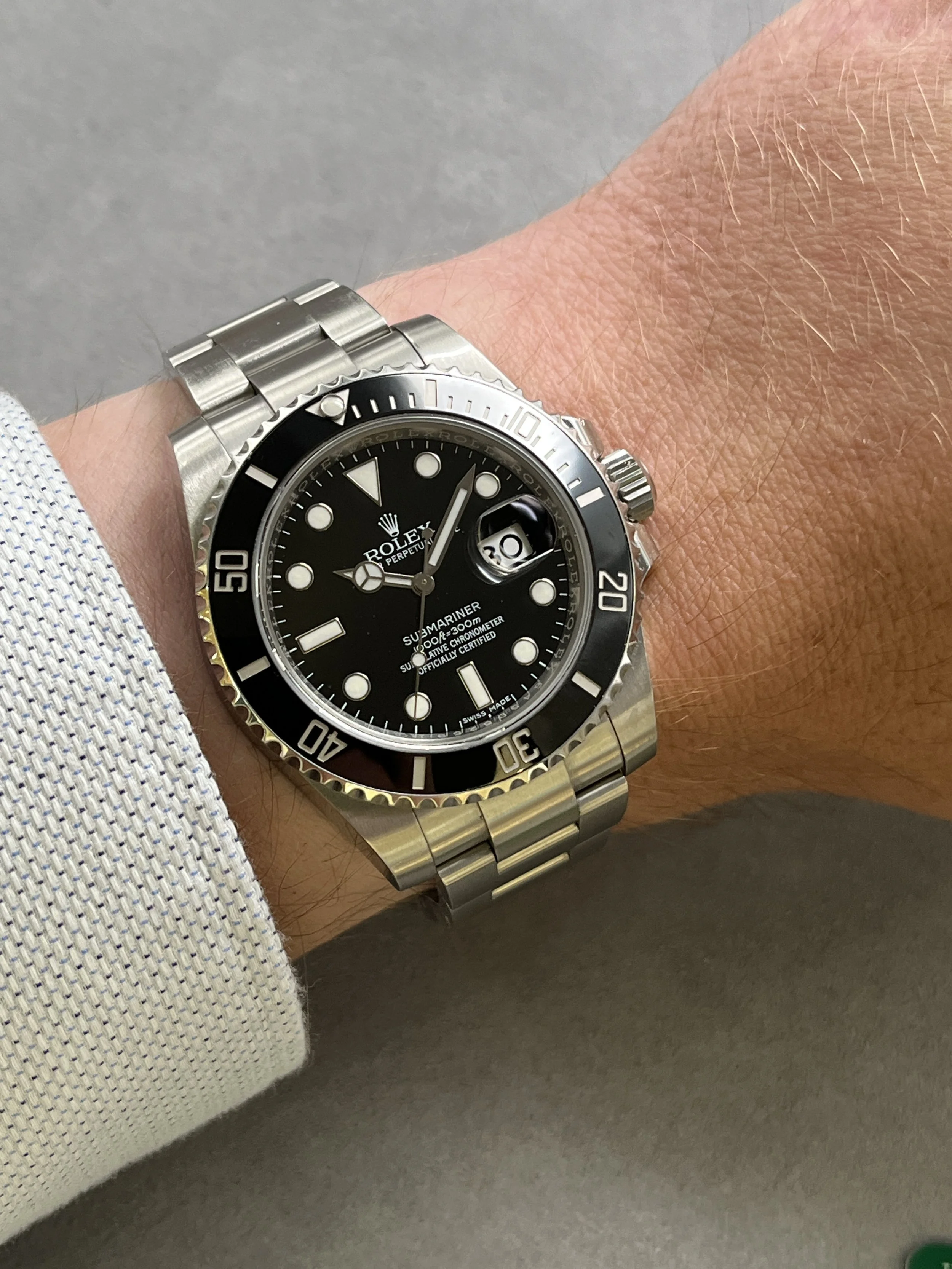 Rolex Submariner 116610LN Wrist.JPG
