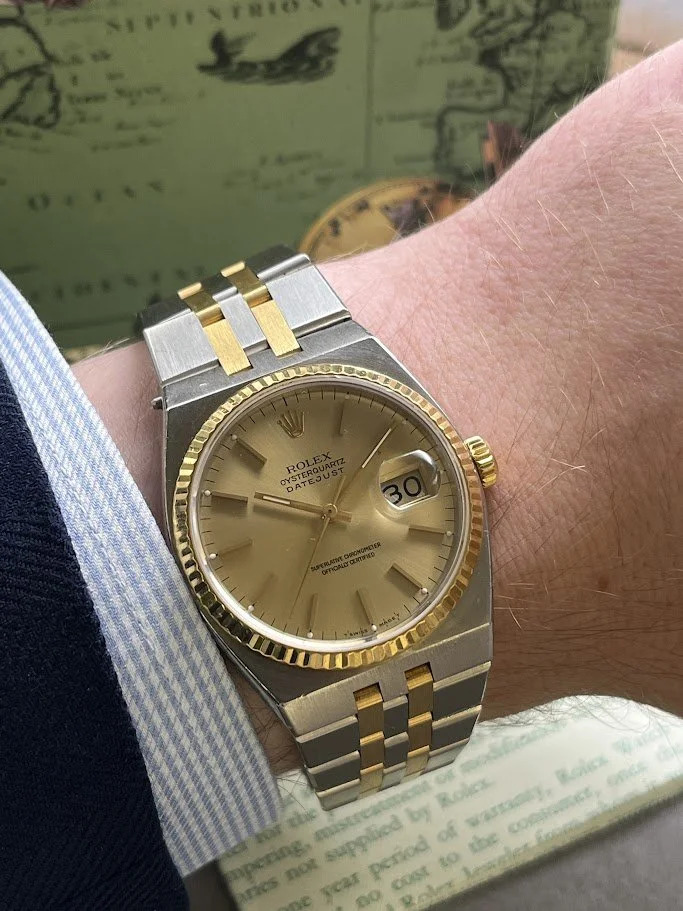 Rolex Oysterquartz 17013 Wrist.JPG