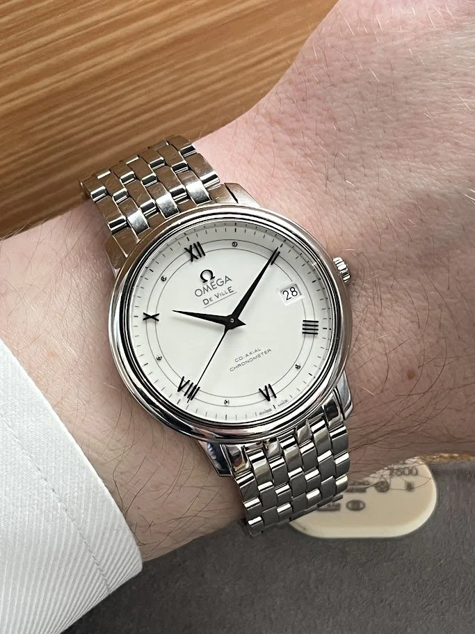 Omega Deville 424.10.37.20.04.001 Wrist.JPG (Copy)