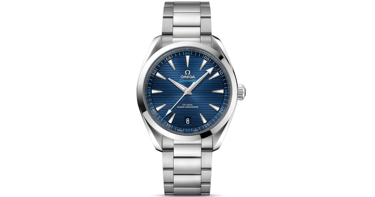 Omega Aqua Terra Blue Ref. 220.10.41.21.03.001